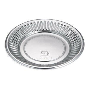 中央化学　使い捨て容器　プラ　DX丸皿　(100枚入)　K-1　GPL1501