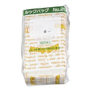 福助工業　ルックバッグ　デリシャス　(100枚入)　0210341　No.2S　GLT0201