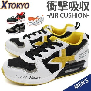 【XTOKYO】 2050 スニーカー メンズ 靴 軽量 軽い エアークッション  通気性 カジュアル 疲れない　靴