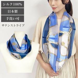 Thin Scarf Stripe Made in Japan