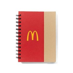 マクドナルド McDonald's ノート リングノート 文房具 マクドナルドオフィシャルグッズ