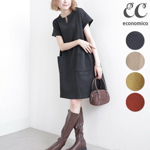 2025AW　ジャガードAラインチュニック　2025新作　Economico