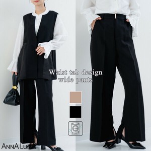 长裤 Design 腰部 宽版裤