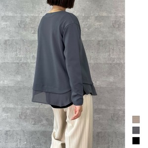 【AnnaKerryアンナケリー56253903】ソフトボンディングスワッチングトップス「2025秋物新作」