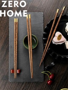 鶏翅の木 丸型箸 天然素材 10本セット 食卓用 5本ずつ収納
