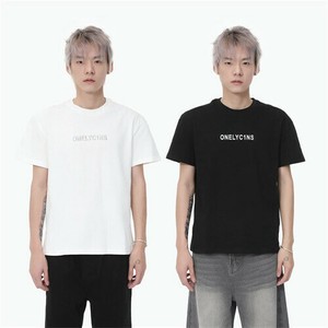 P22709 2025夏秋新作日系 ファッション カジュアル Tシャツ メンズ トップス 半袖 字母 プリント