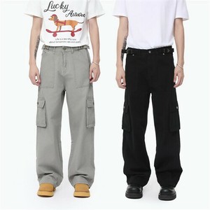 P22712 ポケット メンズ ズボン ファッション 2025春秋新作 デニム ボトムス ショートパンツ 男 ストレート