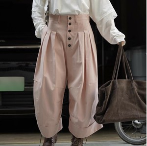 u29152レディース ボトムス 九分丈 ワイドパンツ 日系 シンプル カジュアル 2025秋新作