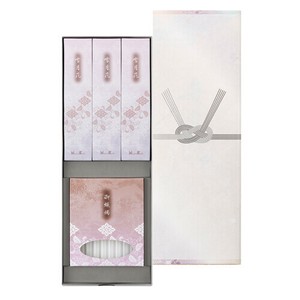 二種香　雪月花　包装品 【線香 ろうそく】