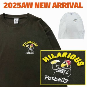 【予約販売★追加生産決定】ブラシ刺繍ロンT(9月納品)【2025年秋冬新作商品】