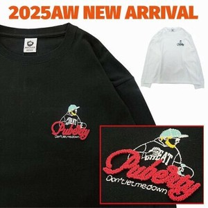 【予約販売★追加生産決定】ブラシ刺繍ロンT(9月納品)【2025年秋冬新作商品】