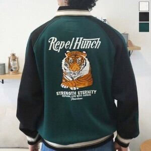 【予約販売】Tiger 裏起毛スカジャン【2025秋冬】【ユニセックス】