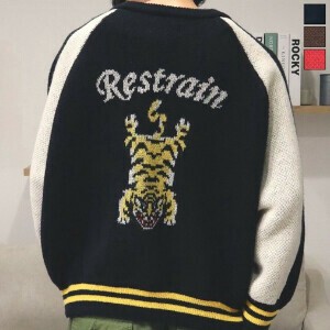 【予約販売】Tiger ニットスカジャン【2025秋冬】【ユニセックス】