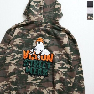 【予約販売】Ghost Satin ジップパーカー【2025秋冬】【ユニセックス】