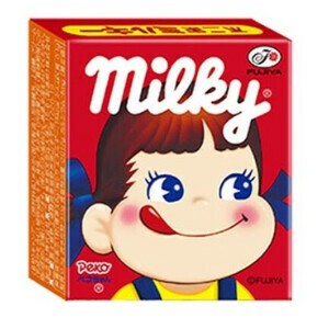 『駄菓子・キャンディ』ミルキー（7粒）