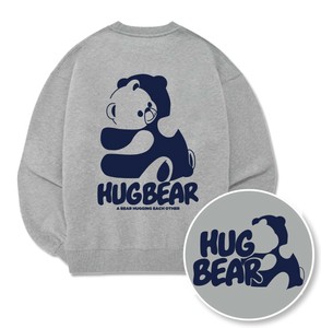 【2025秋冬新作】HUG BEARイラストプリントトレーナー