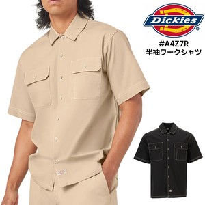 DICKIES ディッキーズ 半袖ワークシャツ #A4Z7R Riverbend SS Work Shirt (USAライン)