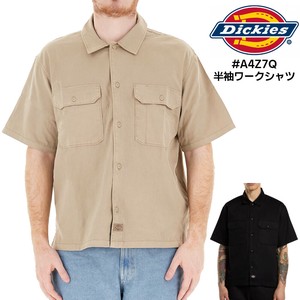 DICKIES ディッキーズ 半袖ワークシャツ #A4Z7Q Unionville GD Work Shirt Shortsleeve (USAライン)