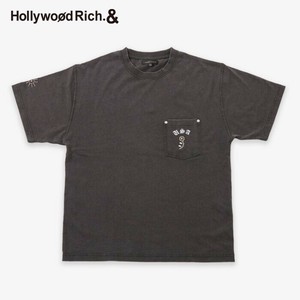 T-shirt Pigment black Short-Sleeved T-Shirt Vintage