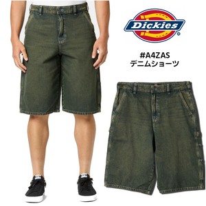 DICKIES デニムショーツ #A4ZAS Loose Denim Painter Short (USAライン)