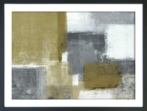 キャンバスフレームアート Abstract Art　Neutral Abstract Art Paint
