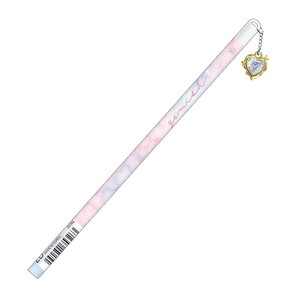 ■2025AW　先行予約■　チャーム付き鉛筆（2B・丸軸）　ダイヤハート/オーロラ