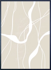 Line Art　415x575mm FLOW
