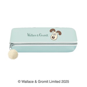 ■2025AW　先行予約■　Wallace＆Gromits　2ルームペンケース　グリーン