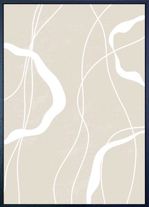 Line Art　415x575mm FLOW