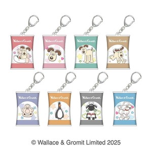 ■2025AW　先行予約■　Wallace＆Gromits　トレーディングエアインキーホルダー BOX