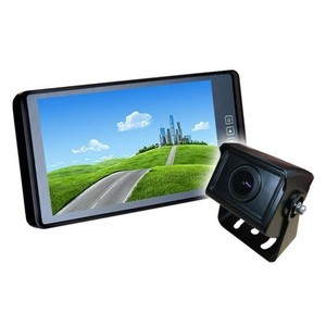 ベスト・アンサー トラック用 9インチバックミラー型モニター 170度広角バックカメラ car-042-9set