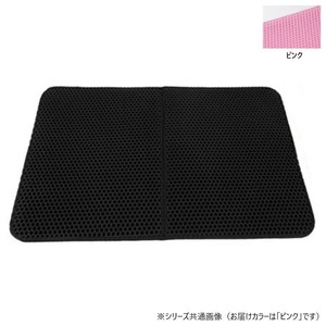 ベスト・アンサー 猫トイレ用 ピンク   砂取りマット 55×75cm  pet-055-pk
