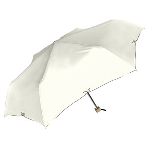 中谷 傘 UVフルール 折りたたみ オフホワイト 55cm 折り畳み 日傘 晴雨兼用 おしゃれ 924-049