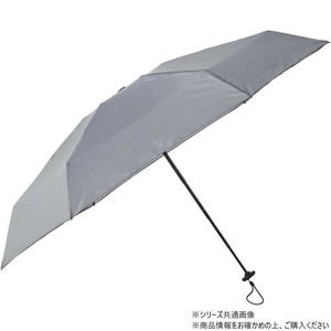 KIZAWA 5段式折りたたみ雨傘 チェック柄 グレー M50GW-065RUI-grey