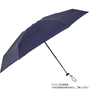 KIZAWA 5段式折りたたみ雨傘 チェック柄 ネイビー M50GW-065RUI-navy