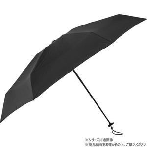 KIZAWA 5段式折りたたみ雨傘 チェック柄 ブラック M50GW-065RUI-black