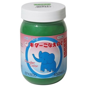 寺西化学工業　ギター　こなえのぐ(絵具)　水彩えのぐ(絵具)　450ml　きみどり　EFK600-T9