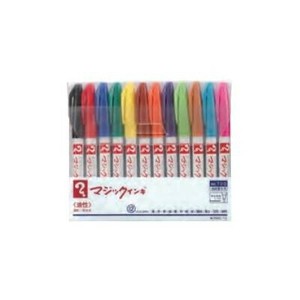 寺西化学工業　マジックインキ　No.700　12色セット　油性　M700C-12