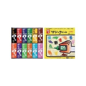 寺西化学工業　マジックインキ　大型　12色セット　油性　ML-12