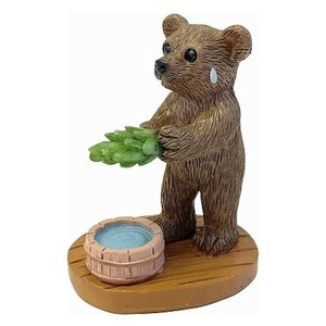 コポー　サウナ　熱波を送るクマ　73861