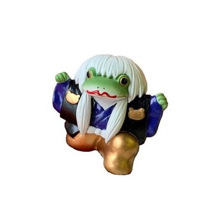 コポー 縁起物 歌舞伎カエル  73717