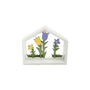 合板　木　バウム　お花　83449