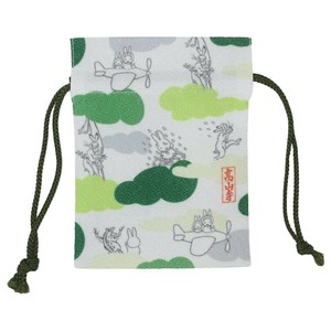 【巾着袋】ミッフィー 豆巾着 miffy×鳥獣戯画 B