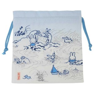 【巾着袋】ミッフィー 巾着M miffy×鳥獣戯画 B