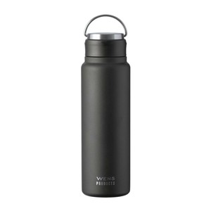 ウェンズ　シームレスアウトドアスクリューボトル　700ml　ブラック　AWSL-700BK