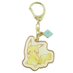 【キーホルダー】ポケットモンスター ピカチュウイニシャルキーホルダー A