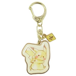 【キーホルダー】ポケットモンスター ピカチュウイニシャルキーホルダー K