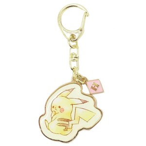 【取寄品】【キーホルダー】ポケットモンスター ピカチュウイニシャルキーホルダー H