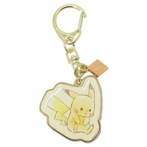 【キーホルダー】ポケットモンスター ピカチュウイニシャルキーホルダー M