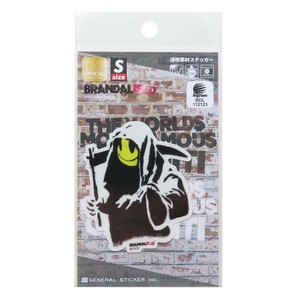 【ステッカー】バンクシー 透明素材ステッカー Reaper